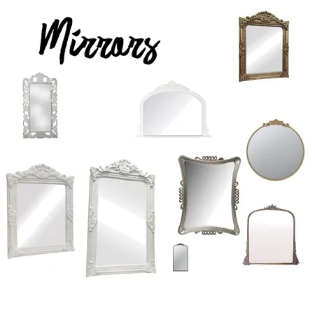Mirrors - Joyce Interior Design Mood Board by Mz Scarlett Interiors on Style Sourcebook