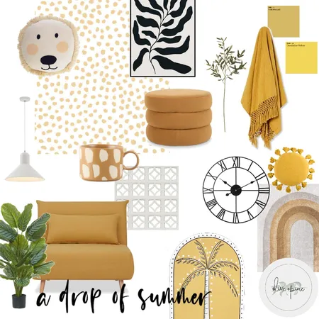 A drop of summer Interior Design Mood Board by olive+pine on Style Sourcebook