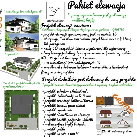 Pakiet elewacja Interior Design Mood Board by SzczygielDesign on Style Sourcebook