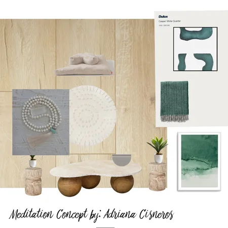 Meditation Room Interior Design Mood Board by acisneros1 on Style Sourcebook