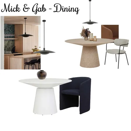 Mick & Gab - Dining Room Interior Design Mood Board by The Styling Crew on Style Sourcebook