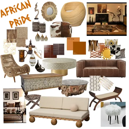 African Pride Interior Design Mood Board by Jaybird2297 on Style Sourcebook