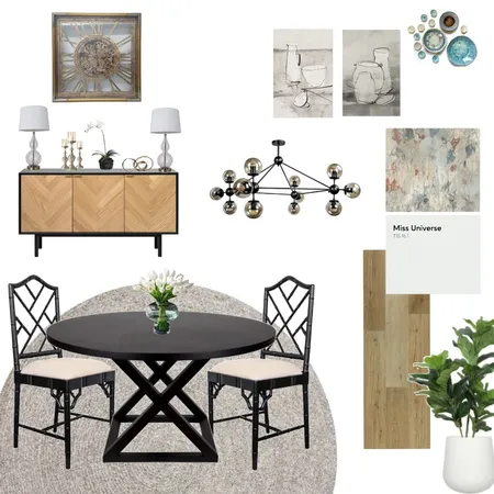 IDI Student - Module 9 - Dining Interior Design Mood Board by KGrima on Style Sourcebook