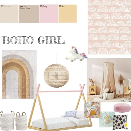 BOHO GIRL Interior Design Mood Board by karengeron on Style Sourcebook