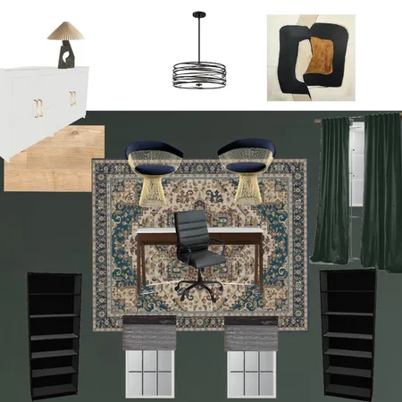 Office redo Interior Design Mood Board by Style Fixation Interiors on Style Sourcebook