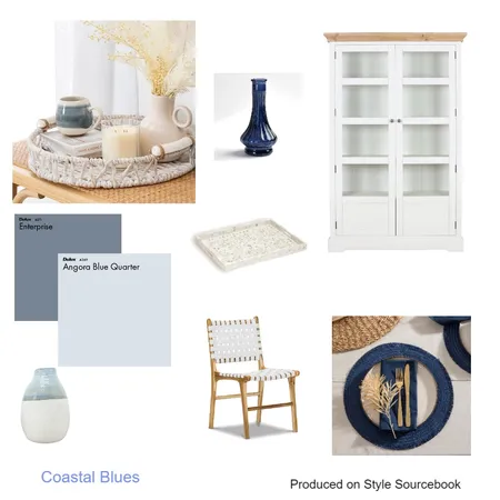 Coastal Blues Interior Design Mood Board by emma@chociekitchens.com.au on Style Sourcebook