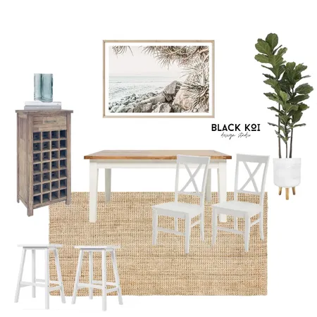 Chelsey - Dining Room Interior Design Mood Board by Black Koi Design Studio on Style Sourcebook