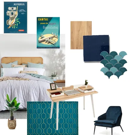 N2 bedroom and ensuite Interior Design Mood Board by NN2208 on Style Sourcebook