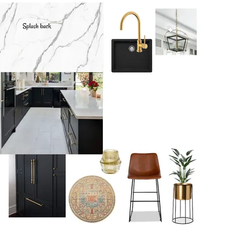 B&W kitchen Interior Design Mood Board by NN2208 on Style Sourcebook