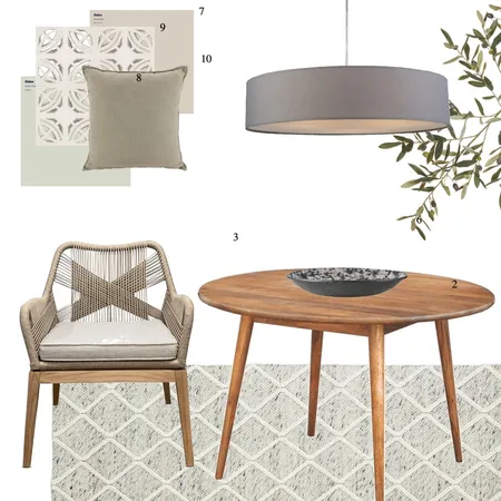 dining room Interior Design Mood Board by pattern arrangements on Style Sourcebook