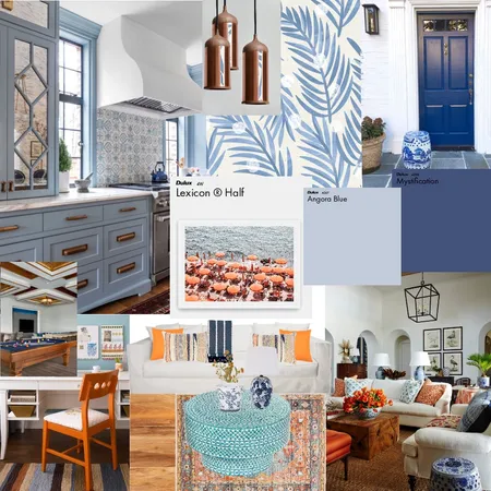 Complimentary Colors <3 Interior Design Mood Board by CourtneyDotson on Style Sourcebook