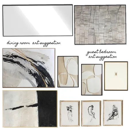 Art roundup Interior Design Mood Board by Oleander & Finch Interiors on Style Sourcebook