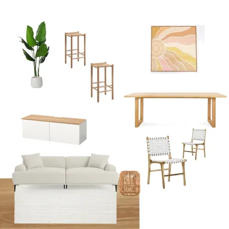 Dining and Living Room Interior Design Mood Board by swcoastalhaven on Style Sourcebook
