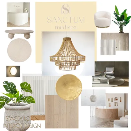 Sanctum Medi Spa Interior Design Mood Board by staceyloveland on Style Sourcebook