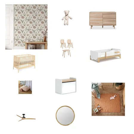 baby room Interior Design Mood Board by koralc on Style Sourcebook
