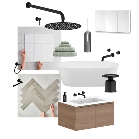 bathroom assessment Interior Design Mood Board by montanawright on Style Sourcebook