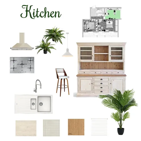 Kitchen my flat Interior Design Mood Board by duhhar on Style Sourcebook