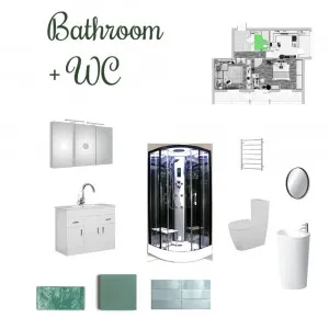 Bathroom+wc my flat Interior Design Mood Board by duhhar on Style Sourcebook