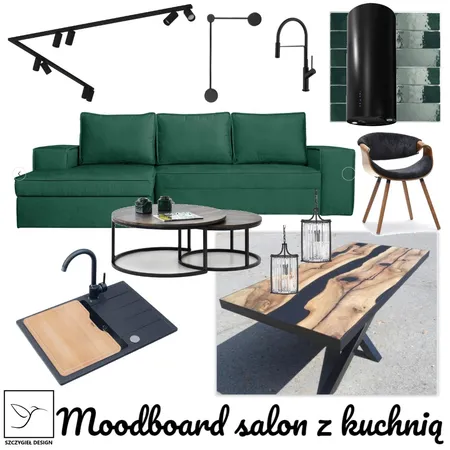 moodboard salon z kuchnią Interior Design Mood Board by SzczygielDesign on Style Sourcebook