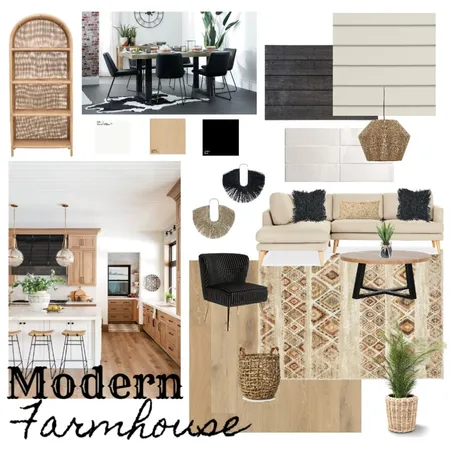 Modern Farmhouse 2 Interior Design Mood Board by Rachel Troke Design on Style Sourcebook