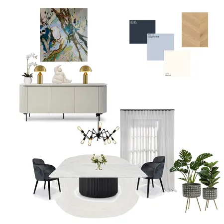 Dining Room Interior Design Mood Board by RenumaP on Style Sourcebook