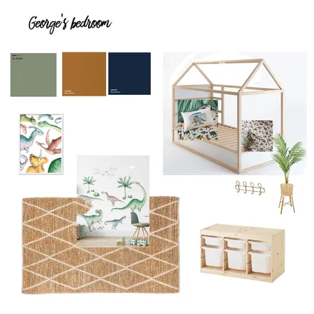 George's room Interior Design Mood Board by Evi Earle on Style Sourcebook