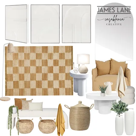 Get The Look James Lane Guest Room Interior Design Mood Board by Casablanca Creative on Style Sourcebook