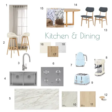 Dining & Living Room Interior Design Mood Board by alexa7 on Style Sourcebook