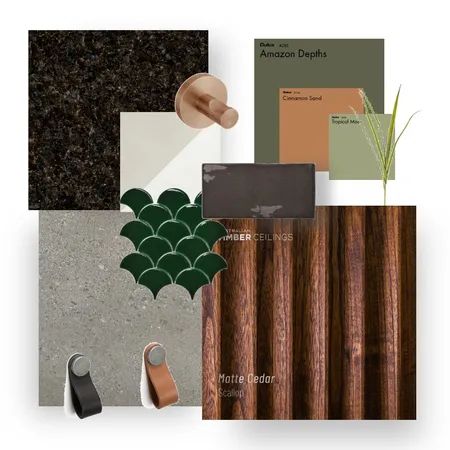 Material Palette Moody Interior Design Mood Board by CSugden on Style Sourcebook