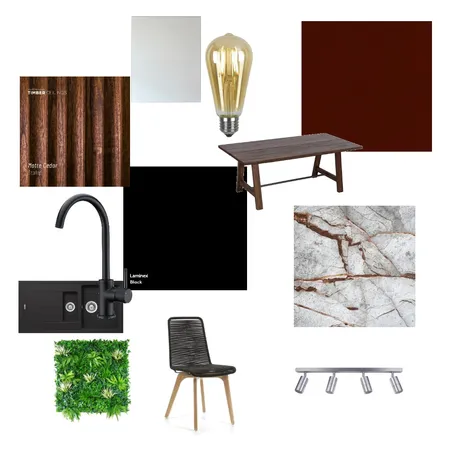 Concept 2 - Earthy Interior Design Mood Board by Joe Ford on Style Sourcebook