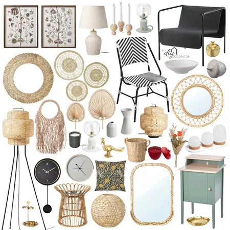 Ikea new Interior Design Mood Board by Thediydecorator on Style Sourcebook