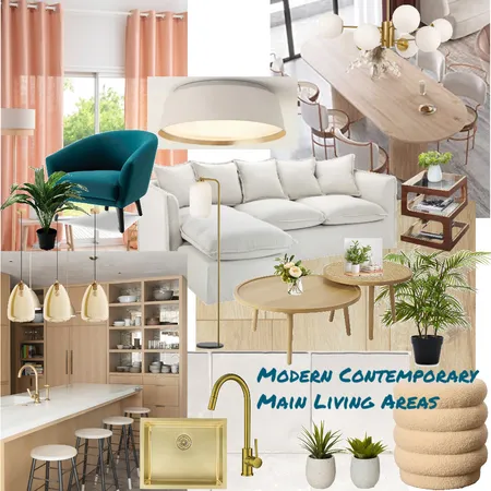 Main Living Area Moodboard Interior Design Mood Board by Naomi on Style Sourcebook