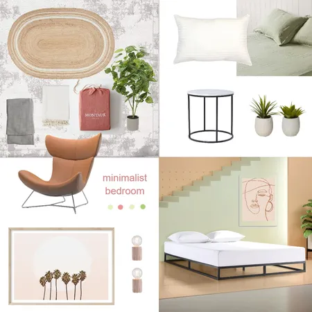 minimalist bedroom Interior Design Mood Board by gushi on Style Sourcebook