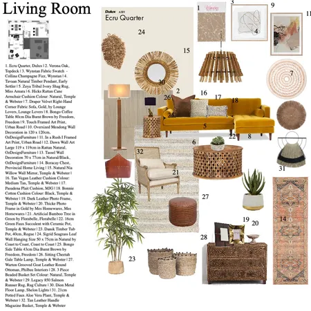Den Interior Design Mood Board by Robin W Grove on Style Sourcebook