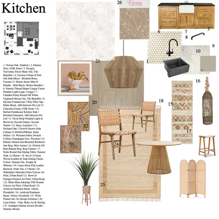 Kitchen Interior Design Mood Board by Robin W Grove on Style Sourcebook