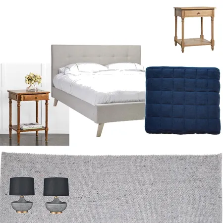 Guest room restyle Interior Design Mood Board by ONE CREATIVE on Style Sourcebook