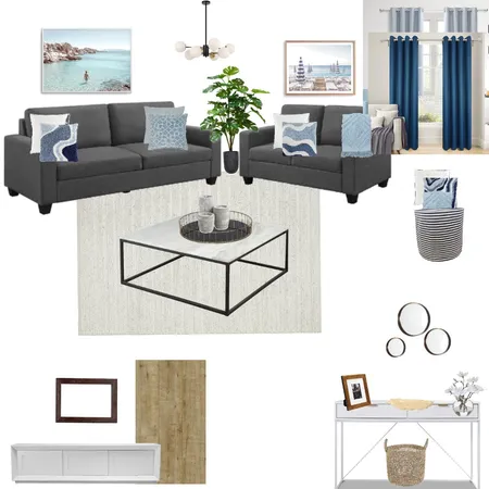 Living Room Interior Design Mood Board by FKAY on Style Sourcebook