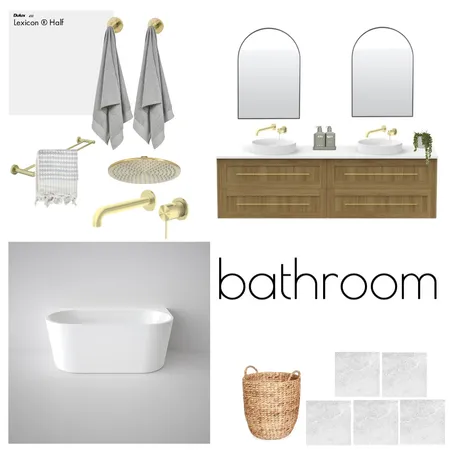 COLES BATHROOM Interior Design Mood Board by driftspacedesign on Style Sourcebook