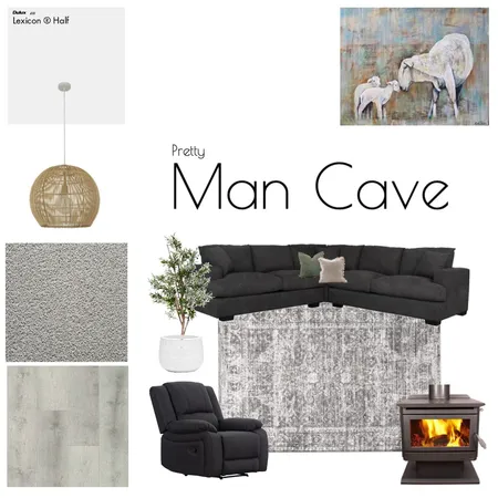 MAN CAVE Interior Design Mood Board by driftspacedesign on Style Sourcebook