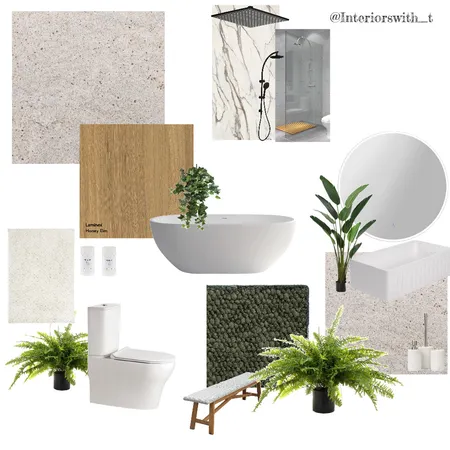 small master bathroom Interior Design Mood Board by TashaSimiyu on Style Sourcebook