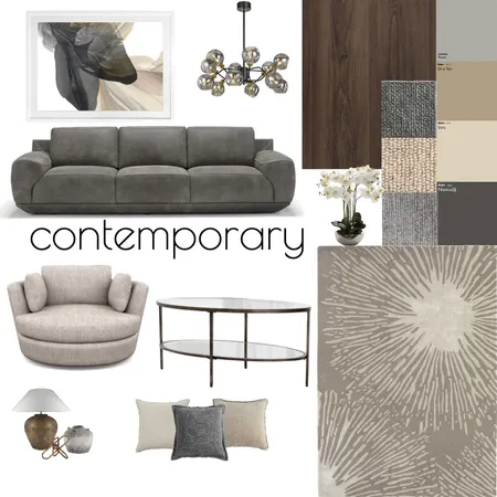 Contemporary 2 Interior Design Mood Board by smcdesigns on Style Sourcebook