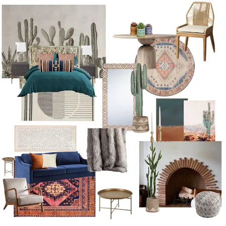 Navajo Cabin Interior Design Mood Board by KennedyInteriors on Style Sourcebook