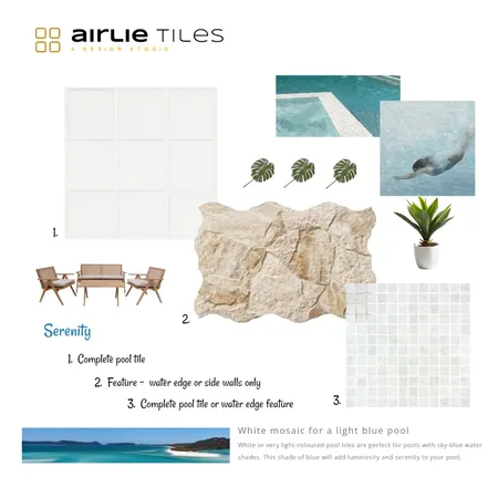 White Interior Design Mood Board by Airlie Tiles on Style Sourcebook