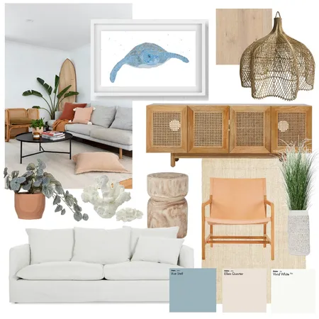 Coastal Lounge Interior Design Mood Board by Em_lemon on Style Sourcebook