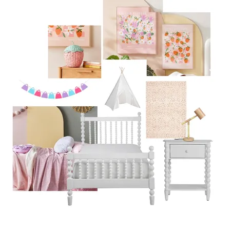 Girl toddler's room Interior Design Mood Board by Rlloyd on Style Sourcebook