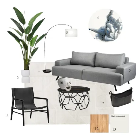 Informal Meeting Space Interior Design Mood Board by Ish on Style Sourcebook