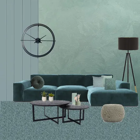 Зеленый монохром Interior Design Mood Board by Анастасия Волокитина on Style Sourcebook