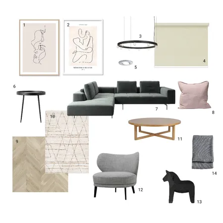 Living room Interior Design Mood Board by Le Concept on Style Sourcebook