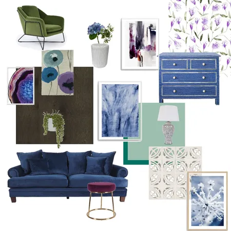 Cool colors Interior Design Mood Board by katie271 on Style Sourcebook