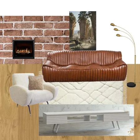 Bohemian Cottage Lounge Room Interior Design Mood Board by captain&queen on Style Sourcebook